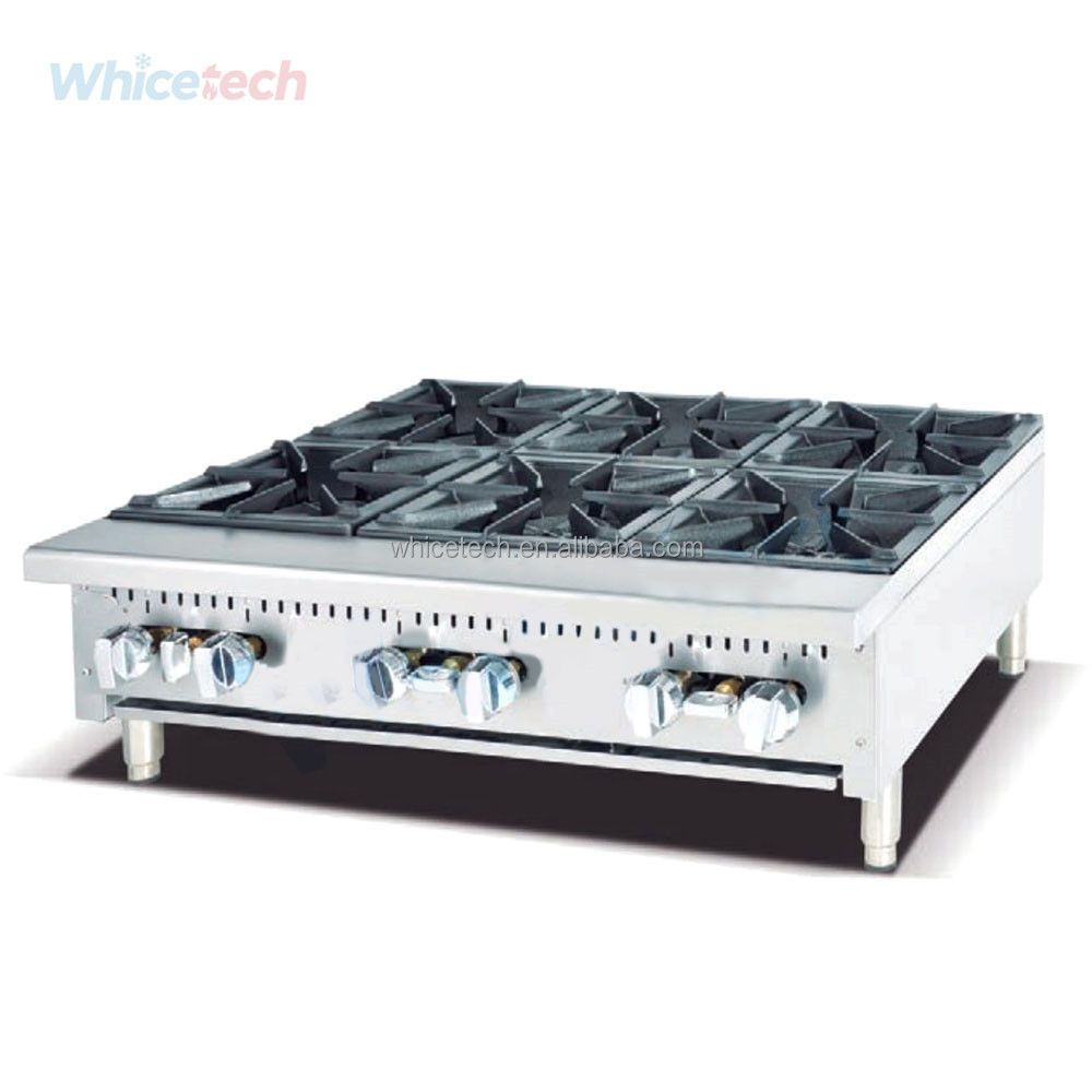 Commercial Kitchen Griddle - Горячая распродажа: Коммерческая газовая гриль-плита WT-B-6