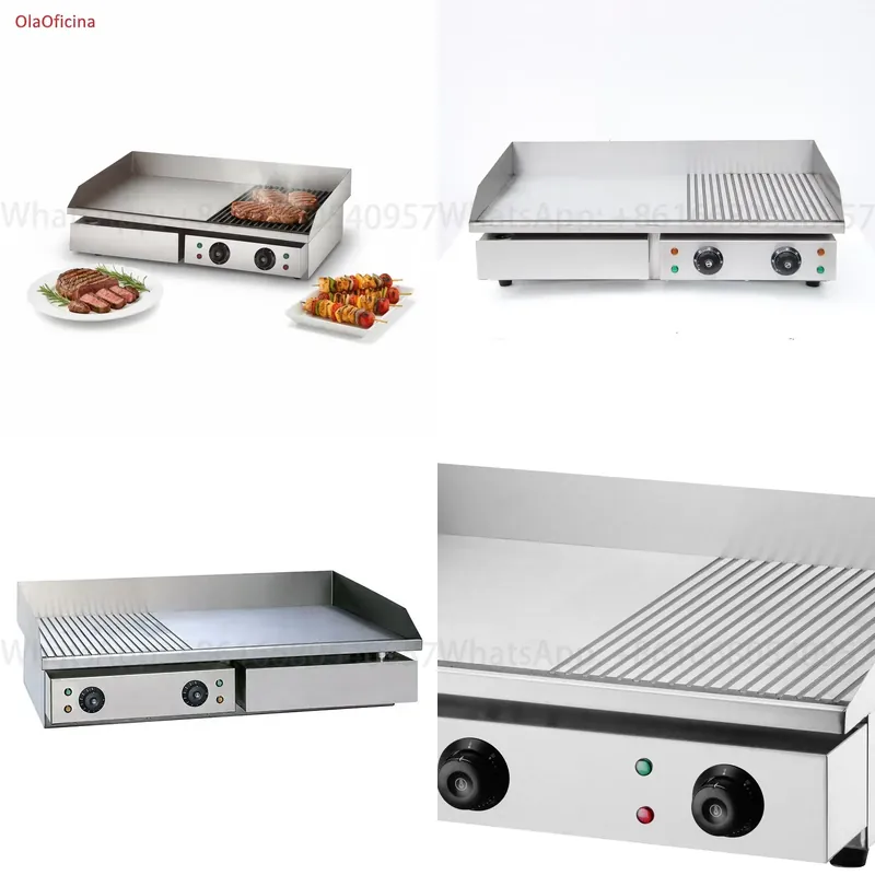 Commercial Kitchen Griddle - Профессиональная электрическая гриль-плита 4.4 кВт из