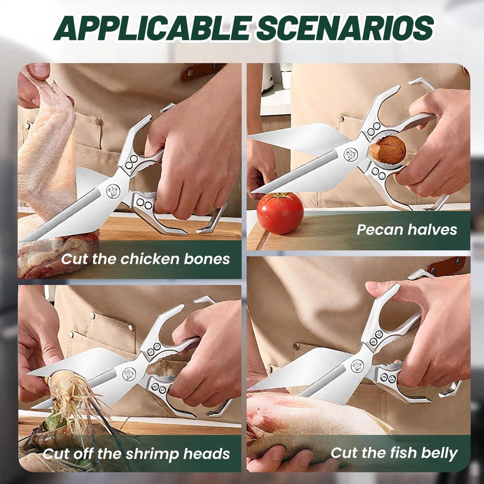 Commercial Kitchen Accessories - Кухонные ножницы из нержавеющей стали для