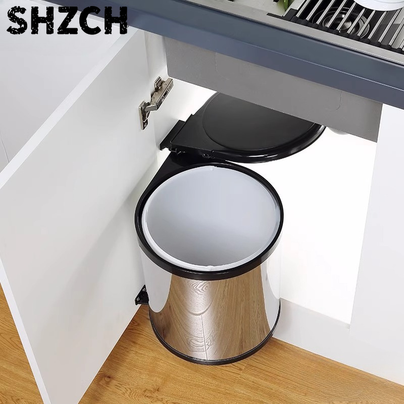 Commercial Kitchen Bin - Выдвижная мусорная корзина премиум-класса из нержавеющей