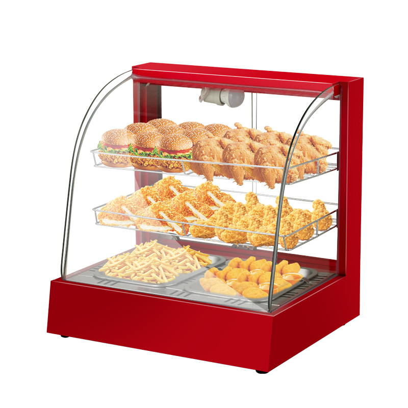 Food Warmer Display - Электрическая витрина-подогреватель для еды на прилавок