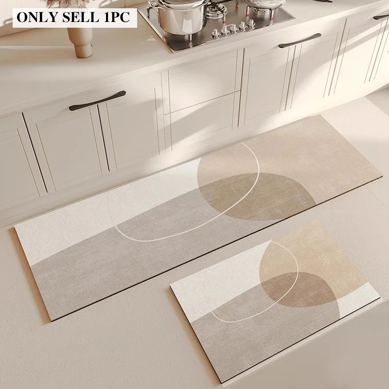 Commercial Kitchen Vinyl Flooring - Коврик для кухни из ПВХ, водонепроницаемый,