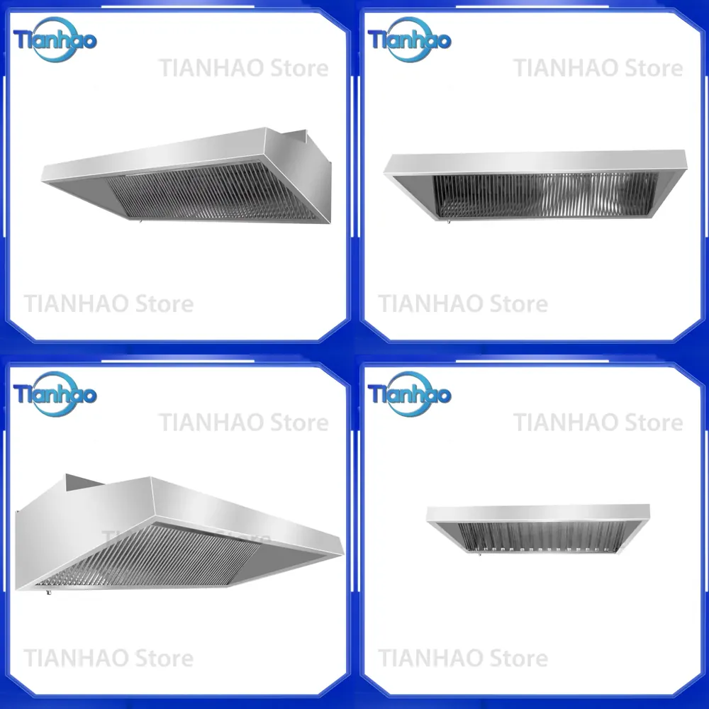 Commercial Kitchen Hood Exhaust Fans - Вытяжка коммерческая настенная из нержавеющей стали