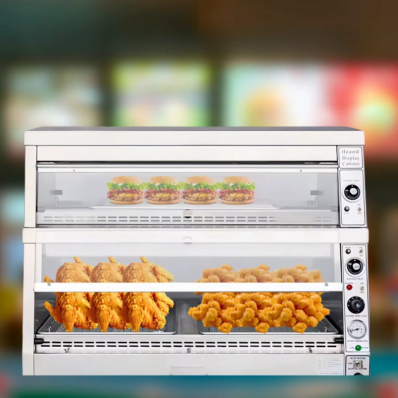 Food Warmer Display - Витрина-нагреватель TENSHINE в стиле KFC с