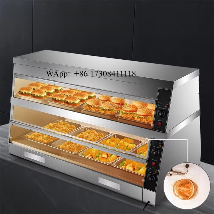 Коммерческая двухъярусная элек – обзор и цена Food Warmer Display