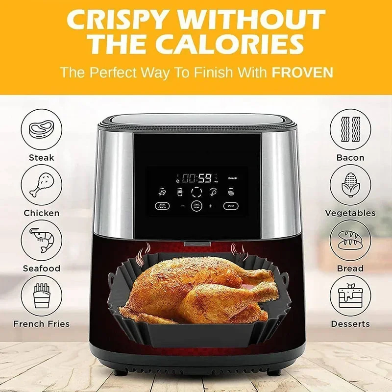 1 шт., силиконовая корзина для – обзор и цена Commercial Kitchen Cooking