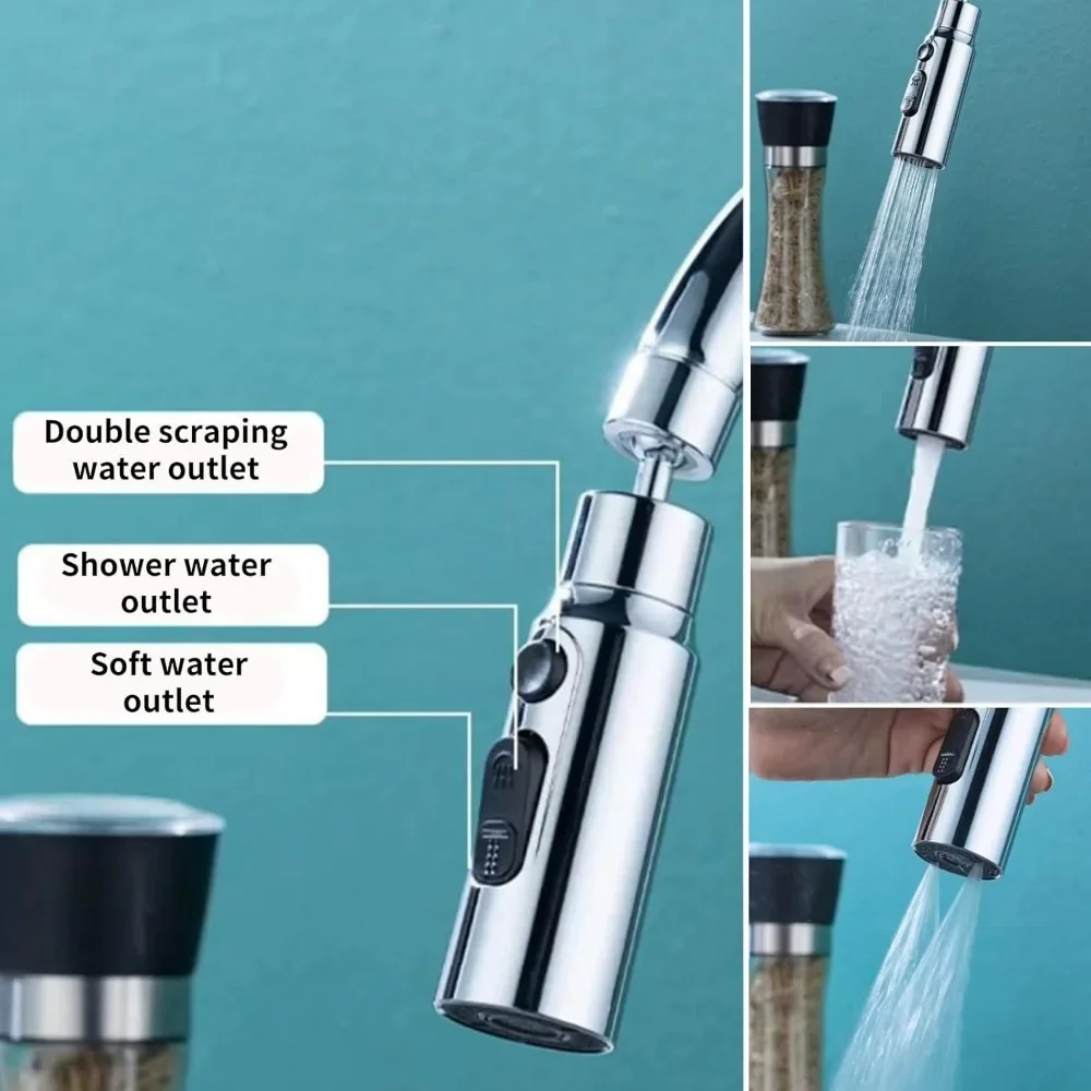 1 шт. 3 в 1 гибкий кухонный см – обзор и цена Commercial Kitchen Faucet