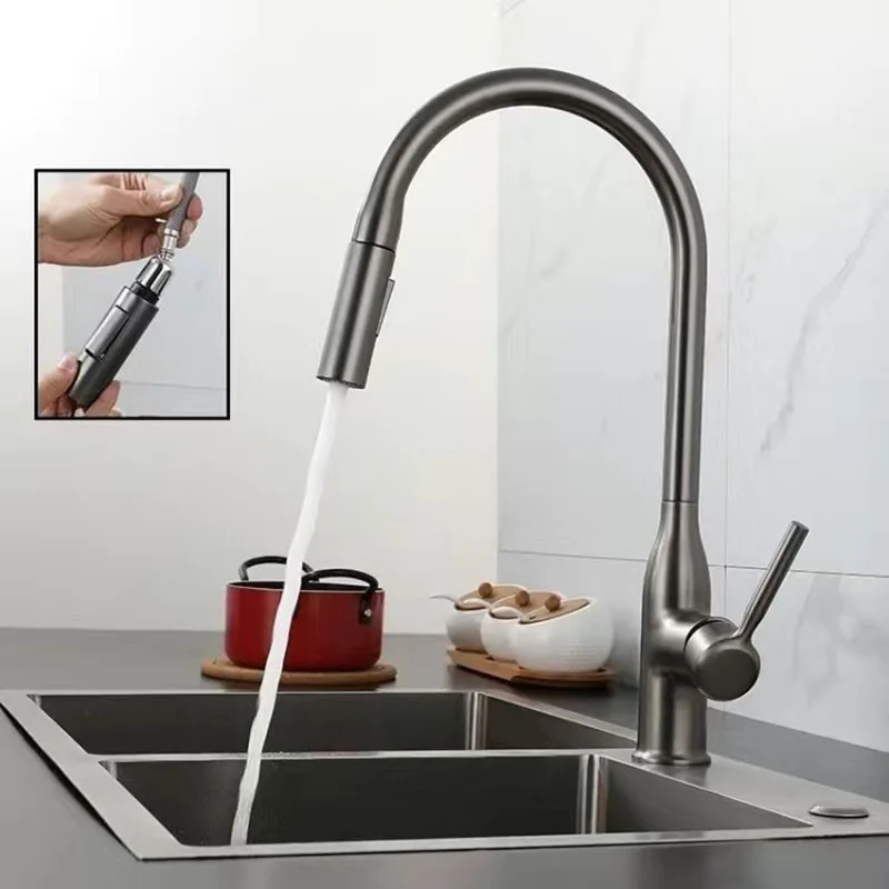GEGVE Кухонные смесители для к – обзор и цена Commercial Kitchen Faucet