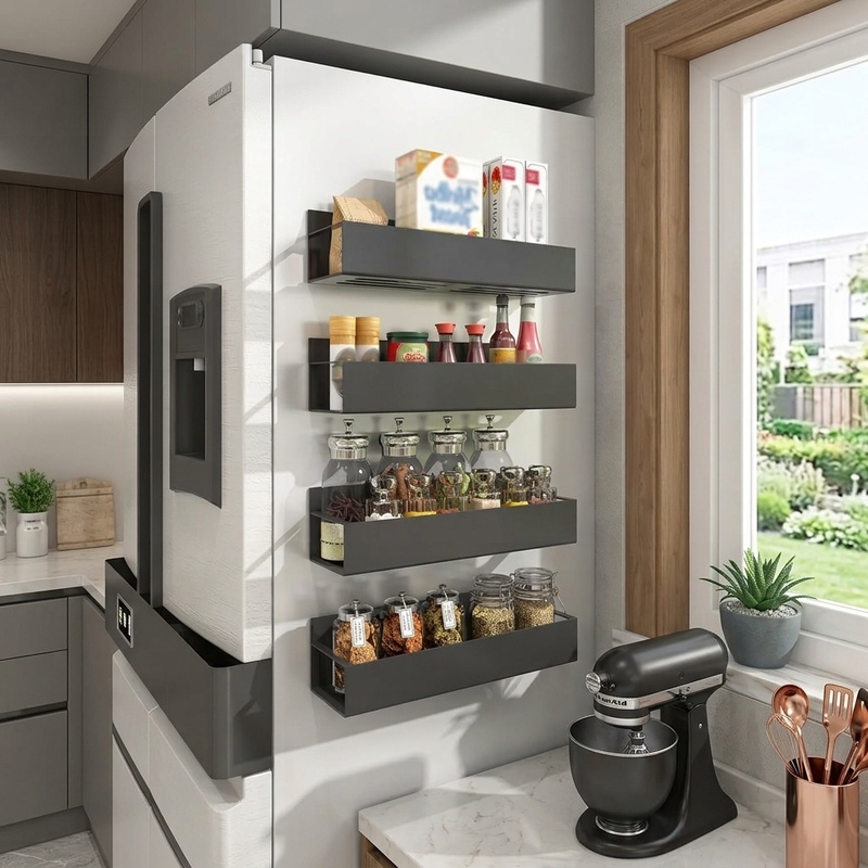 Магнитная полка-органайзер для – обзор и цена Commercial Kitchen Shelving