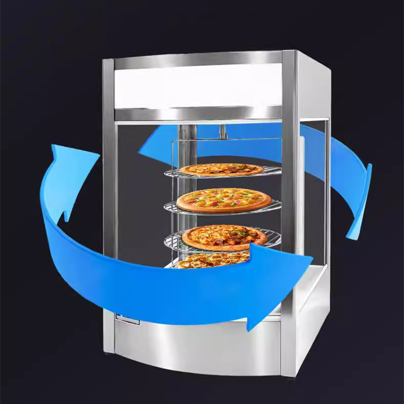 Коммерческая вращающаяся тепло – обзор и цена Food Warmer Display