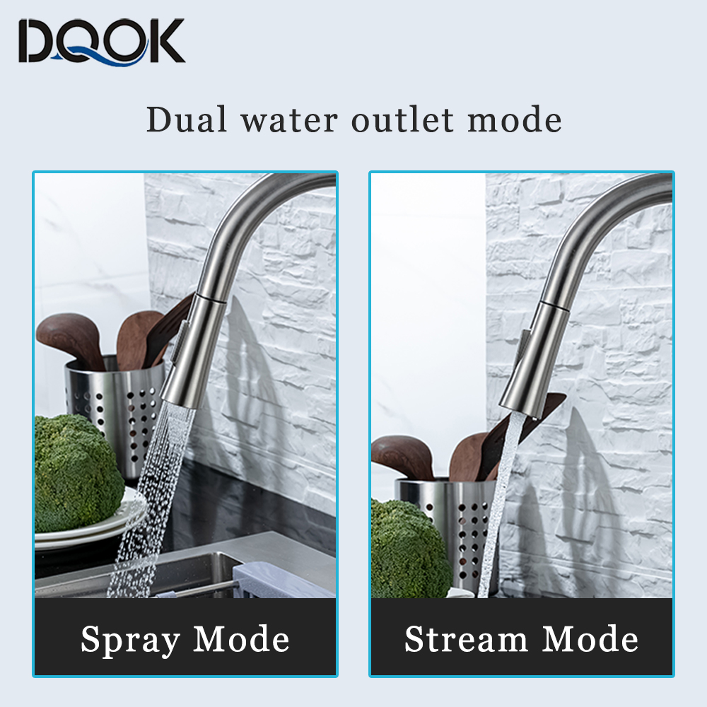 DQOK Кухонный смеситель Выдвиж – обзор и цена Commercial Kitchen Faucet