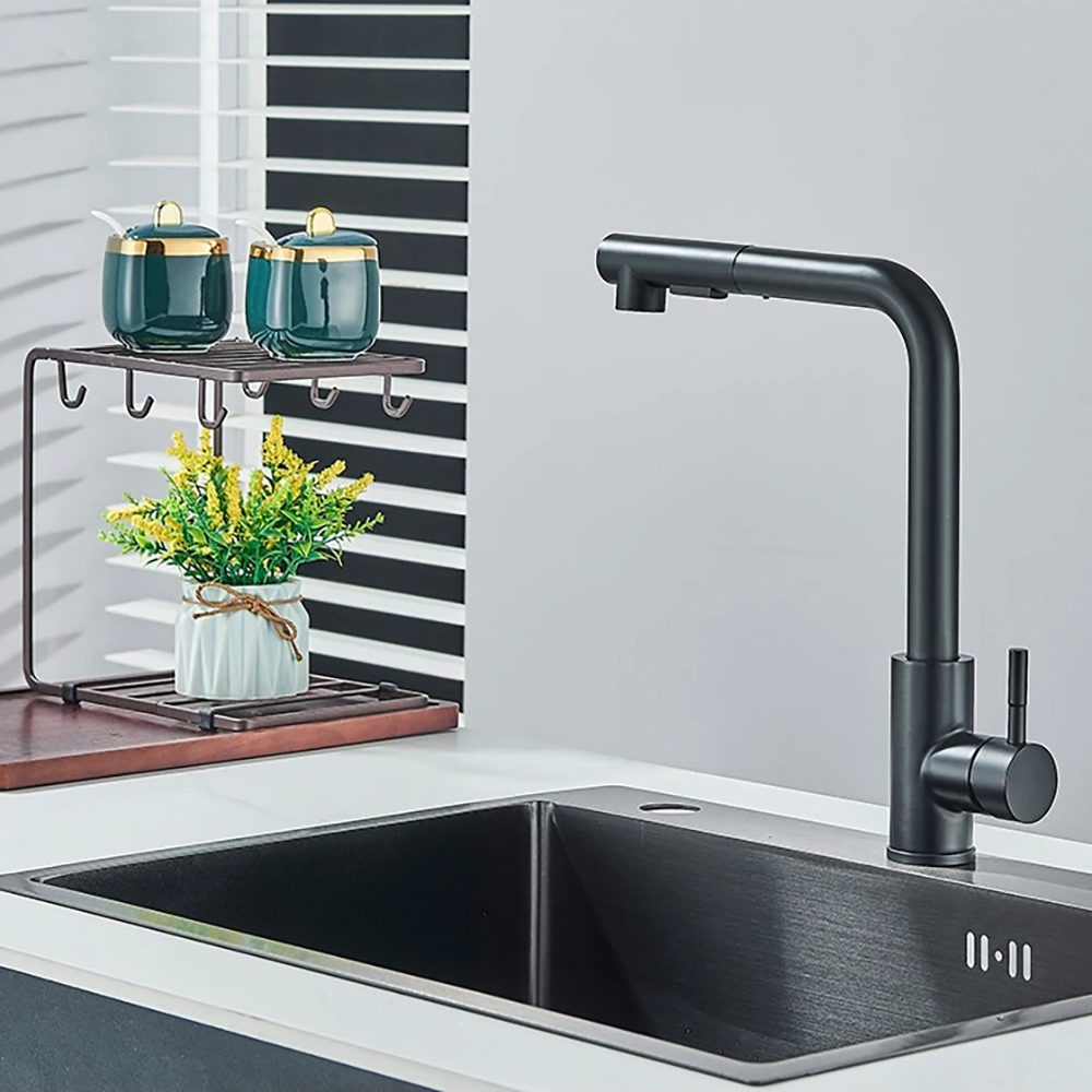 Кухонный выдвижной смеситель и – обзор и цена Commercial Kitchen Faucet