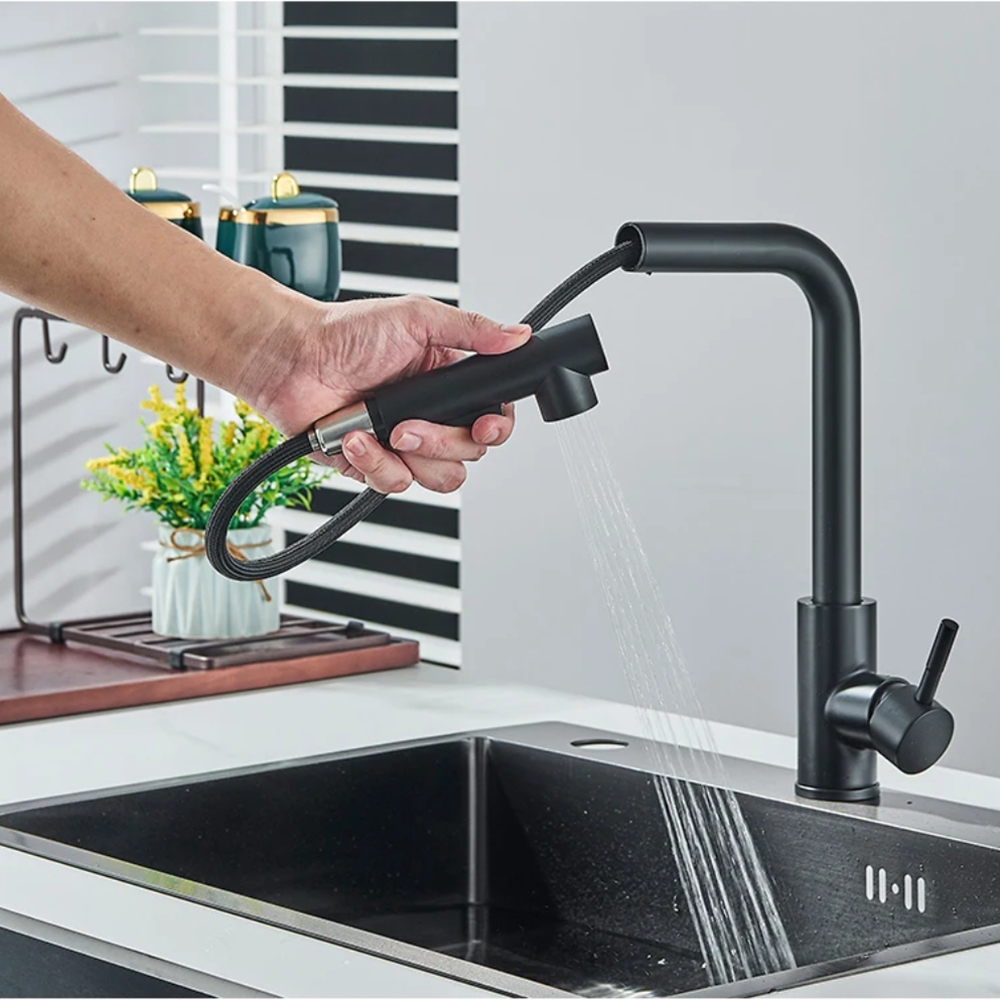 Кухонный выдвижной смеситель и – обзор и цена Commercial Kitchen Faucet