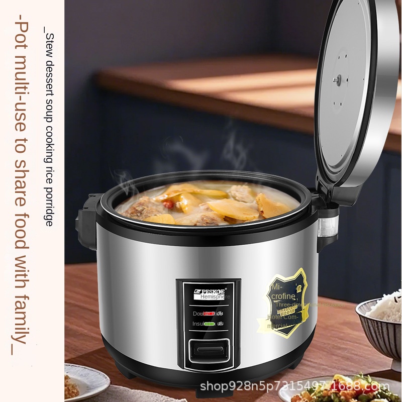 Коммерческая рисоварка с антип – обзор и цена Commercial Rice Cooker