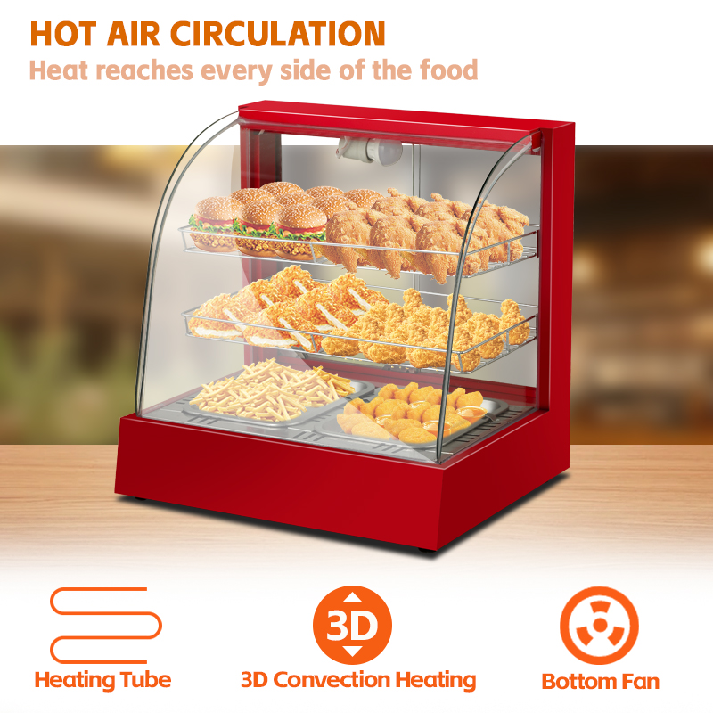 Электрическая витрина-подогрев – обзор и цена Food Warmer Display