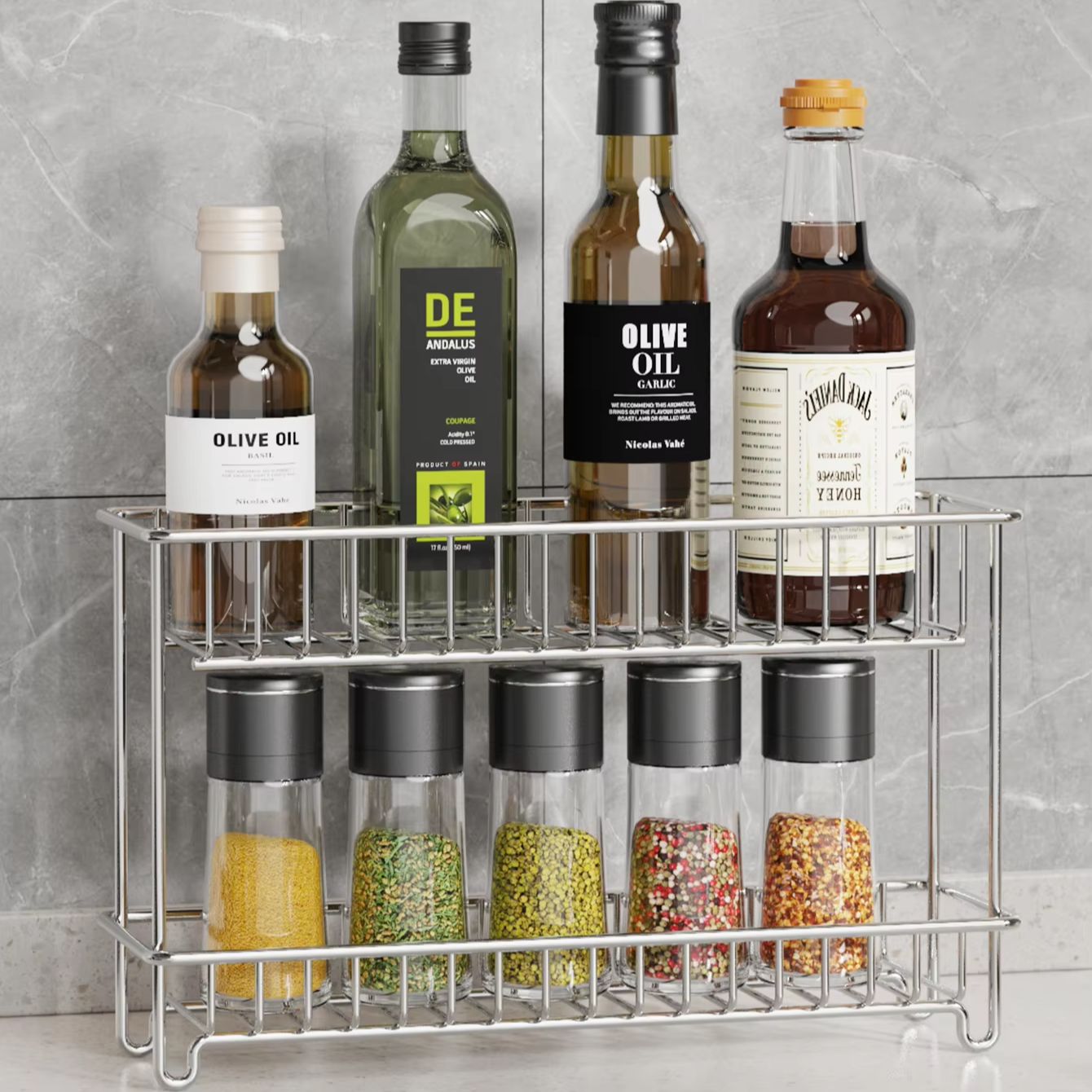 1 шт. Двухуровневая полка-орга – обзор и цена Commercial Kitchen Shelving